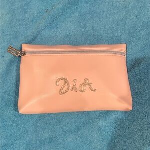 Dior Soft Pink Cosmetic Pouch
